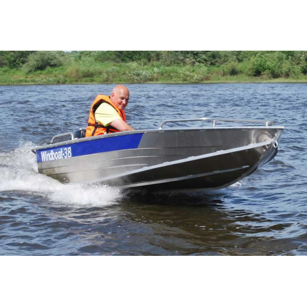 Алюминиевая лодка WINDBOAT-38 в Томске