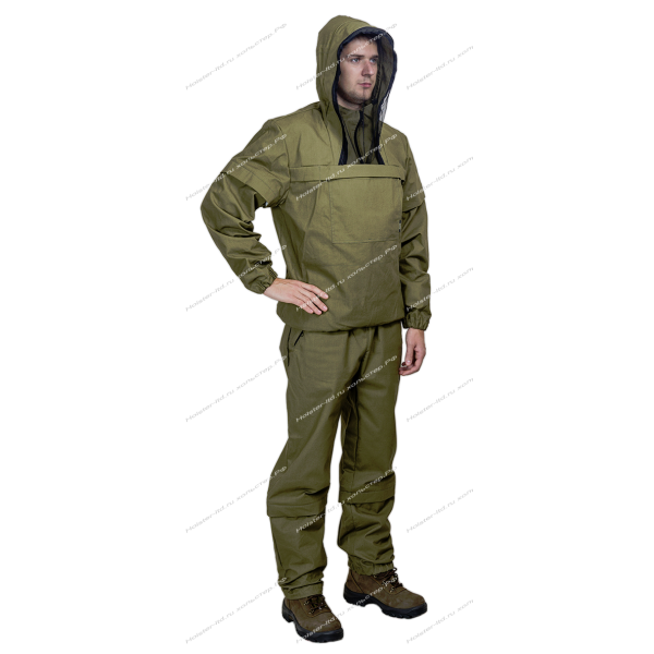 Летний костюм Хольстер Зверобой Плюс (палатка хлопок олива) в Томске